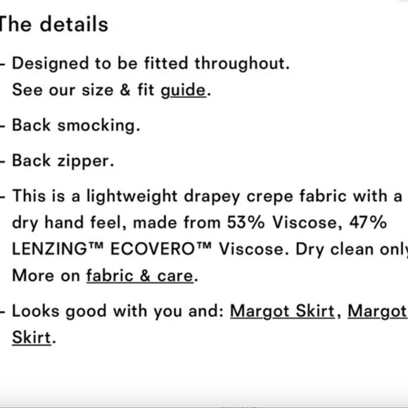 Reformation Reign Top in Al Fresco - Picture 4 of 4